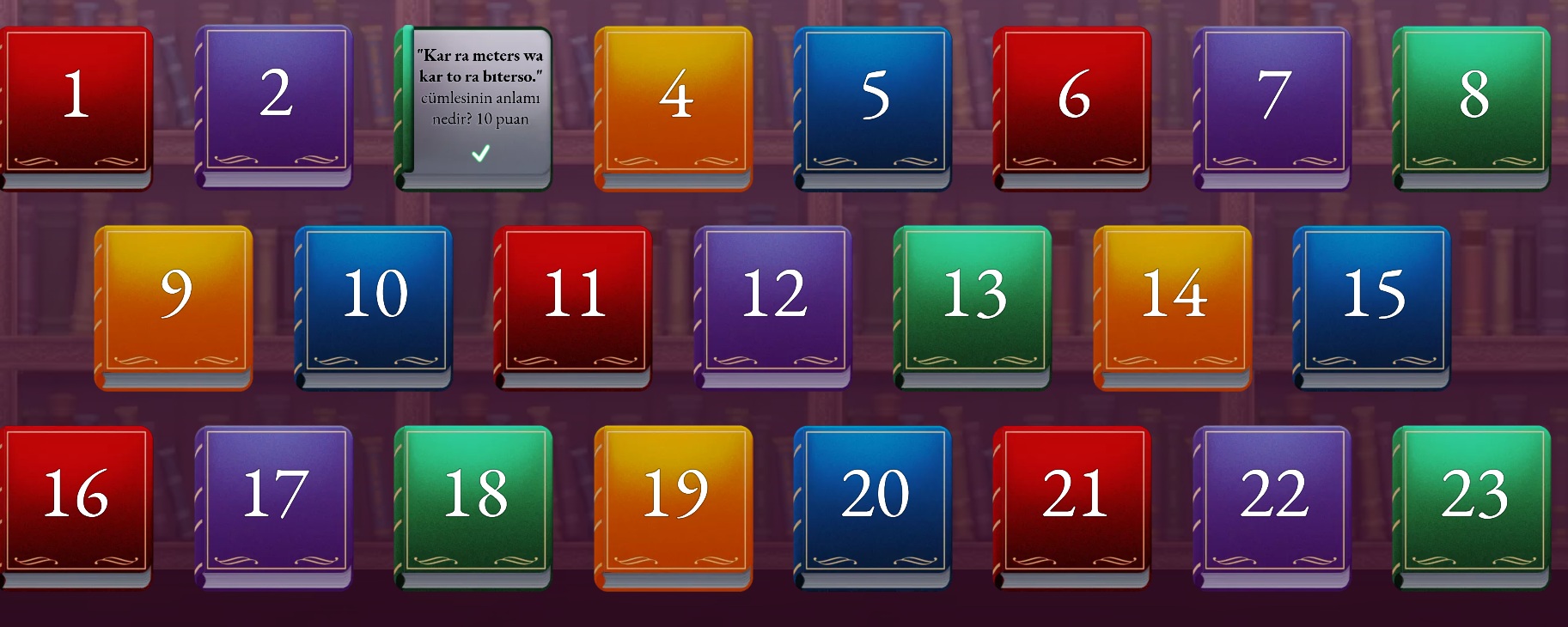 Kayê Vateyê verinan | ATASÖZLERİ OYUNU